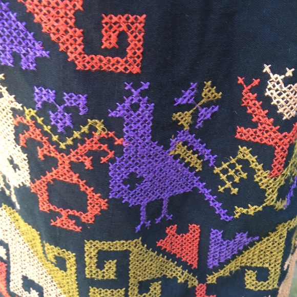 Free People Aztec Embroidered Mini Dress - Picture 3 of 8